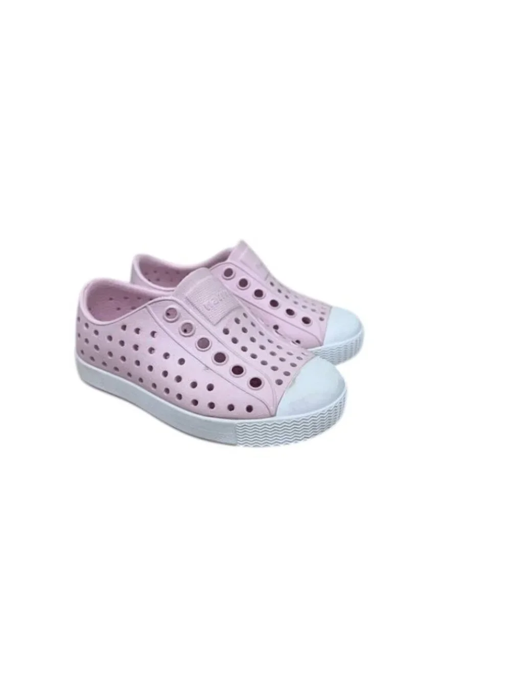 Native Jefferson Pink Slip On Water Shoes Lightweight Toddler Girl size 6